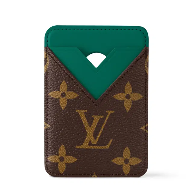 Louis Vuitton Card Holder Borneo Green
