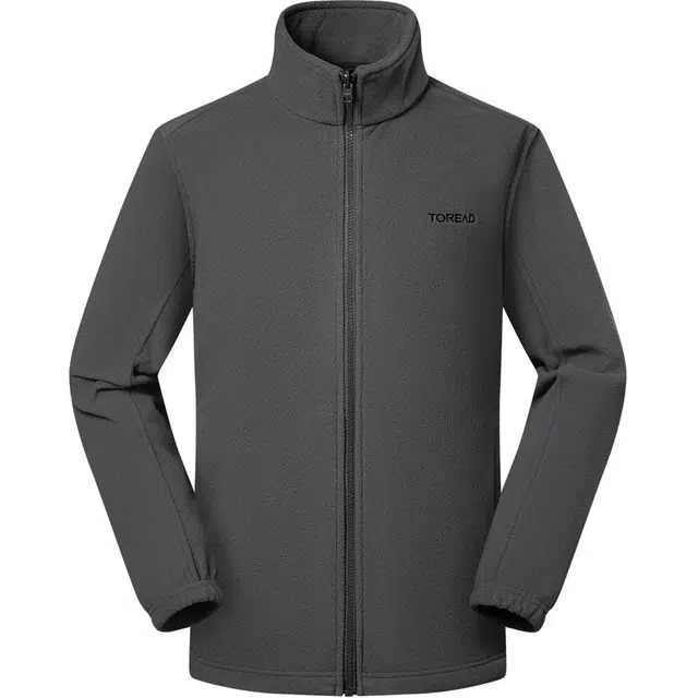 探路者  休闲舒适三合一  防水耐磨保暖冲锋衣 男款 高级灰\石灰