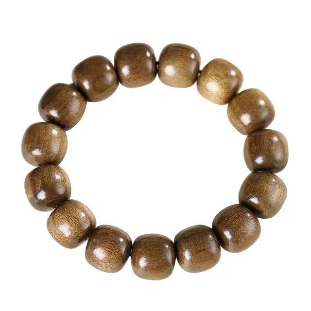 翠雅金楼 文玩新中式高级感转运文艺#好运 楠木 手串 男女同款情侣款