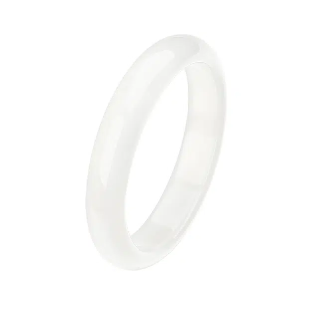 龙弗 【好运降临】新中式清冷感温柔白月光简约温婉气质 玉髓 手镯 女款