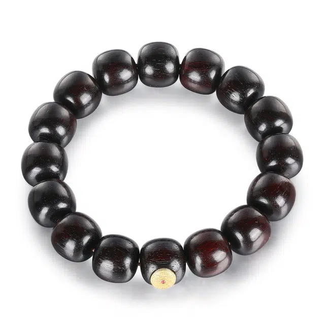 翠雅金楼 国潮新中式招财转运 大珠径民族风高级感文艺#好运 紫檀属 手串 男女同款情侣款