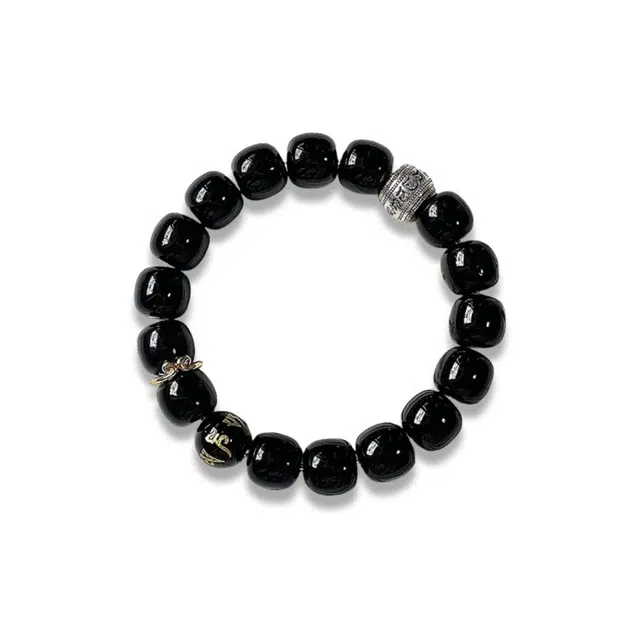 京华录 国潮新中式招财转运本命年 事业有成平安顺遂简约精致大气典雅手持盘玩佛珠 #好运 菩提根 手串 男女同款情侣款