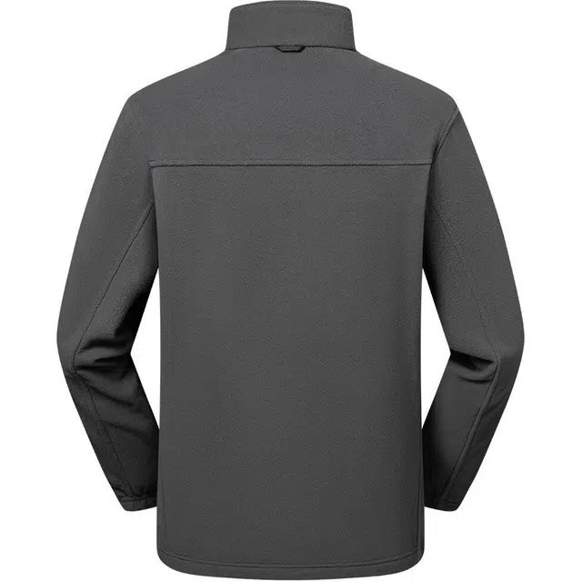 探路者  休闲舒适三合一  防水耐磨保暖冲锋衣 男款 高级灰\石灰