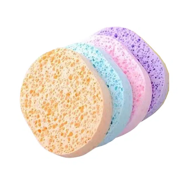 简应舒 木浆洗脸扑加厚洁面扑洗颜棉卸妆海绵洗脸工具深层清洁 清洁工具