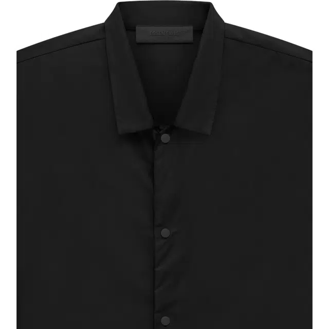 Fear of God Essentials Coaches Jacket Jet Black