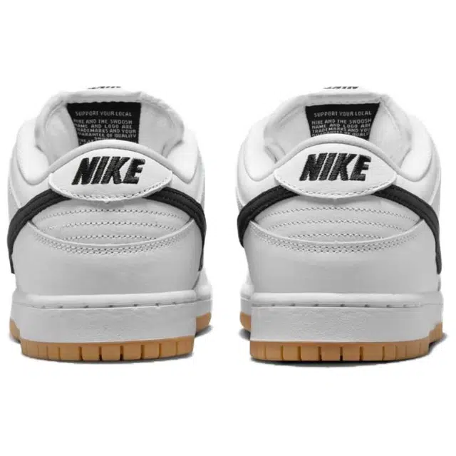 Nike Dunk SB pro iso "white gum"