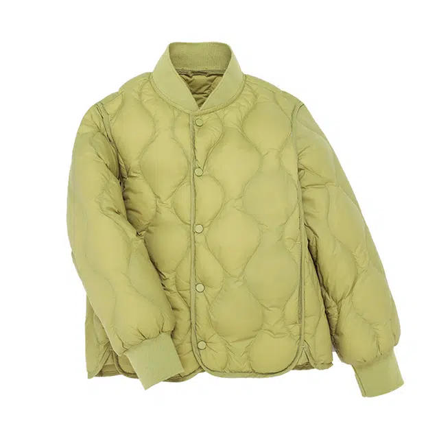 雅鹿羽绒服 纯色单排扣立领舒适 青少年