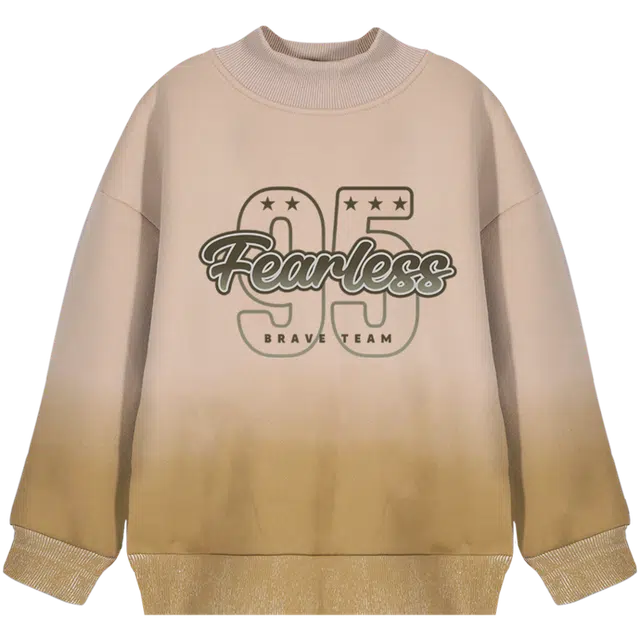 木木兔卫衣 轻盈保暖舒适柔软宽松 卡其色 儿童款