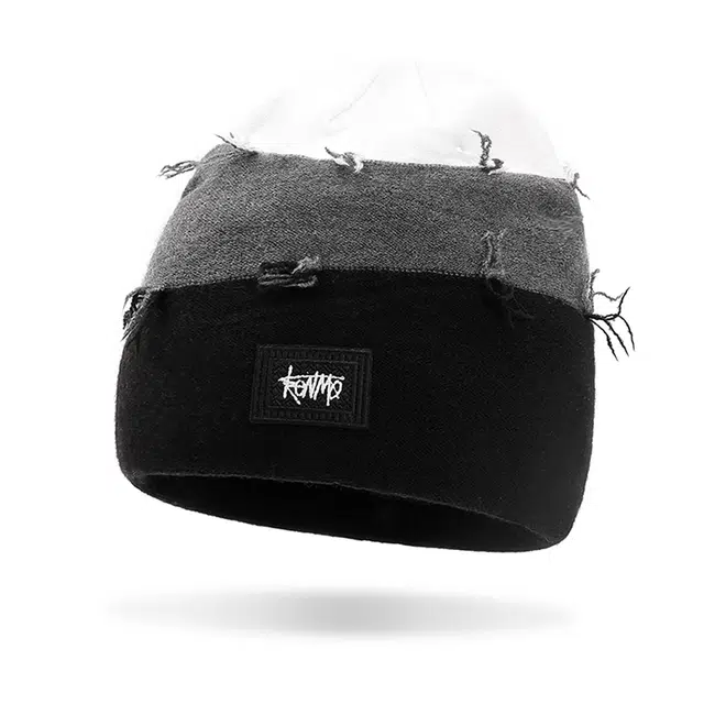 Kenmo Vintage Colorblock Beanie