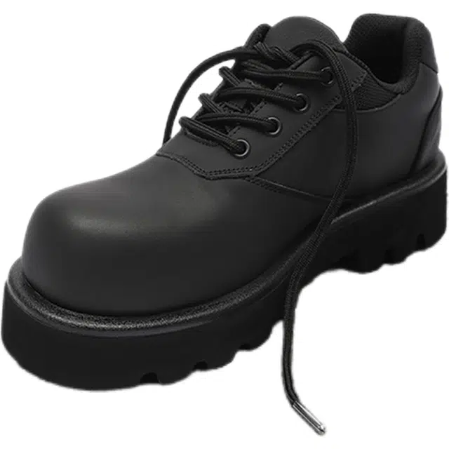 年走索 大头通勤英伦风 休闲鞋 男款 黑色