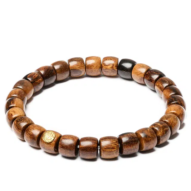 三檀小舍 国风国潮新中式 #好运小众高级直切文玩 贡木 手串 男女同款情侣款