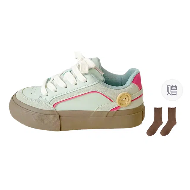 小鹿米利 校园百搭小众 防滑耐磨 低帮 板鞋 女款