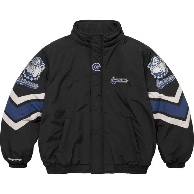Supreme x Mitchell & Ness Hooded Stadium Jacket
