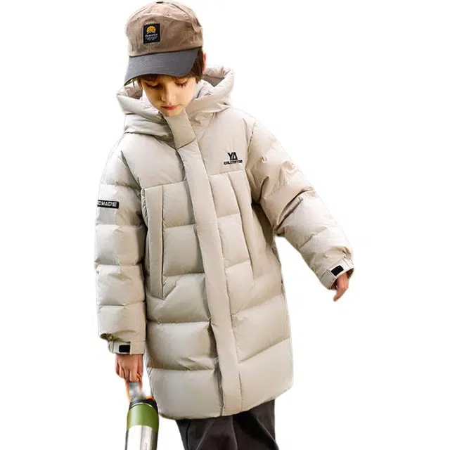 雅鹿羽绒服 轻盈保暖时尚柔软简约 青少年