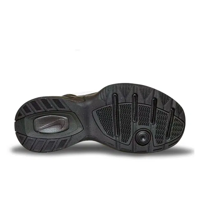 Nike Air Monarch 4 Silver Black