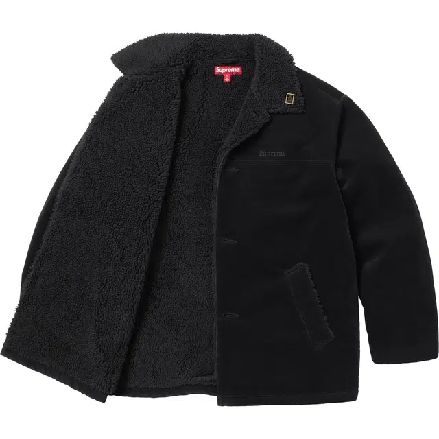 Supreme FW24 WEEK12 Kindermann Uncut Corduroy Car Coat