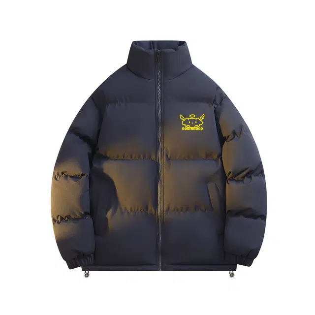 ROBINHOOD Retro American Streetwear Puffer Jacket