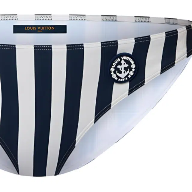 LOUIS VUITTON Nautical Stripes Bikini Bottoms