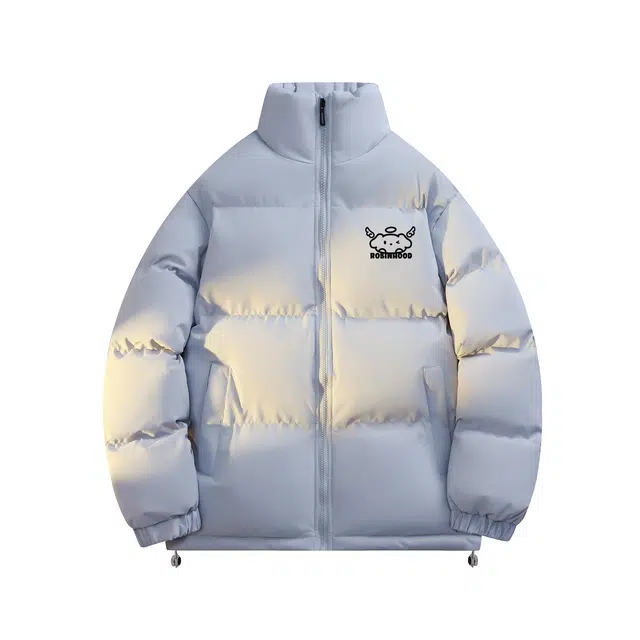 ROBINHOOD Retro American Streetwear Puffer Jacket