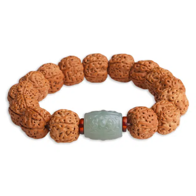 妍韵珠宝 新中式国潮复古吉祥回纹珠#好运 金刚菩提 手串 男女同款情侣款