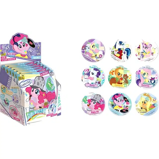 卡游 小马宝莉角色吧唧 彩虹梦幻之旅 第二弹 徽章