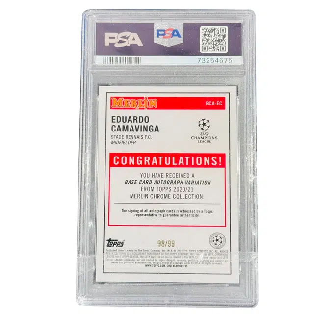 Topps RC mojo 99 PSA10 9