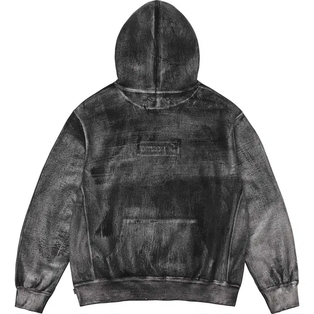 Supreme x MM6 Maison Margiela WEEK7 FOIL BOX LOGO SWEATSHIRT