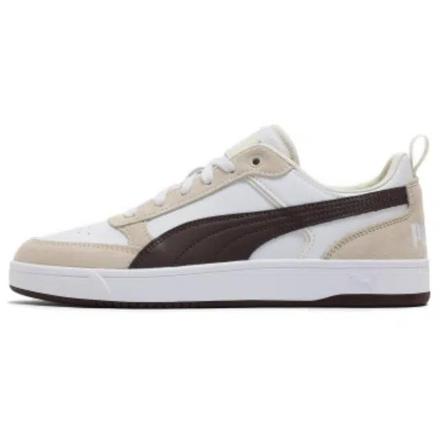 PUMA Dribble White Brown