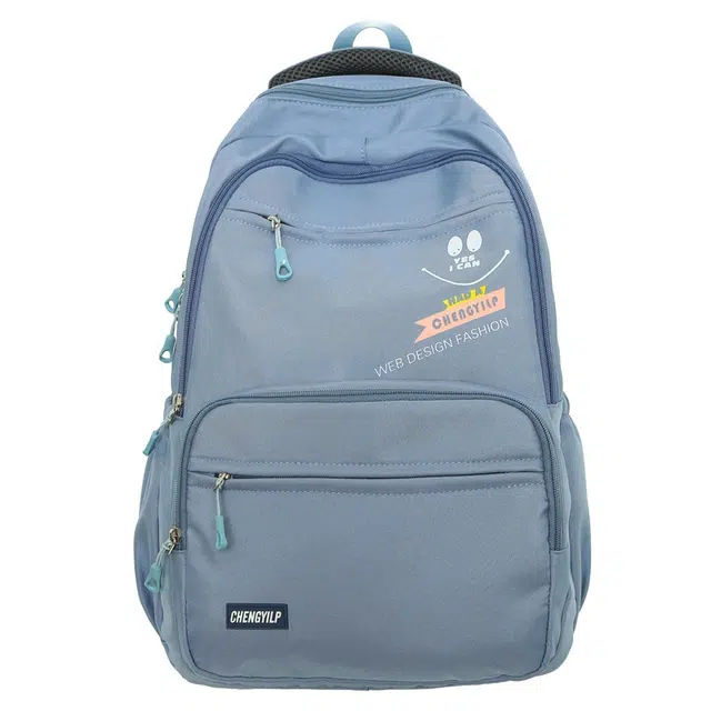 巴朗熊 书包大容量小学初高中学生超轻时尚旅行背包电脑包 尼龙 双肩包 男女同款情侣款 多色