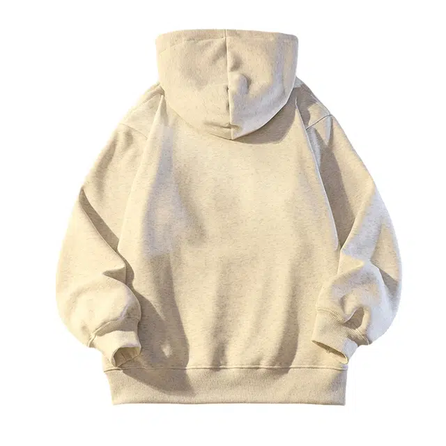 涂诗菲 美式加绒加厚宽松设计感刺绣连帽保暖长袖卫衣 女款