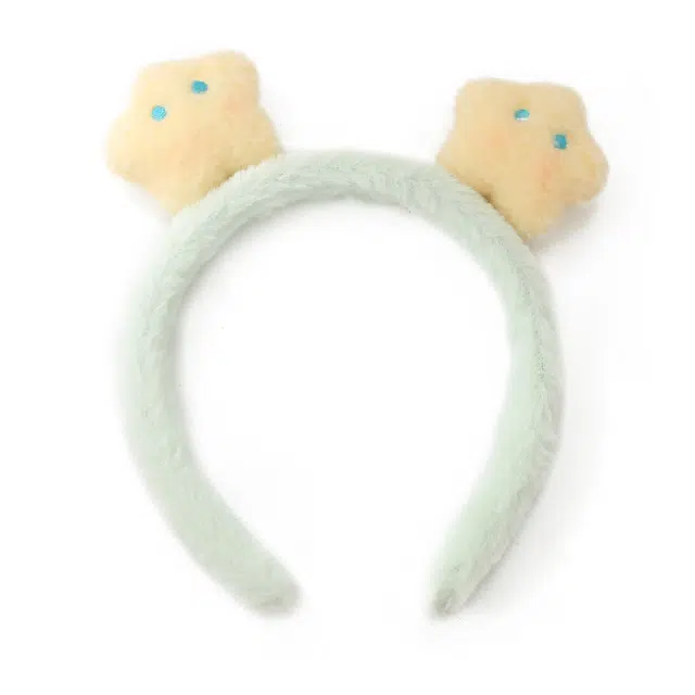 如花梦 可爱星星卡通洗脸甜美少女心 毛绒 发箍 女款