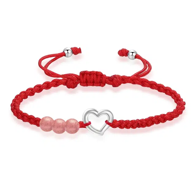 饰伴 灵心之恋 如意平安优雅小众国风手绳 琉璃 手链 男女同款情侣款