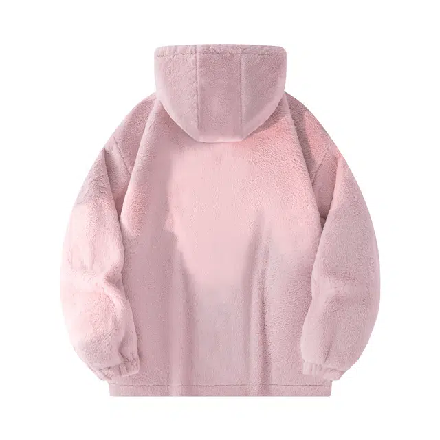 Qnxeey Basic Lamb Wool Jacket