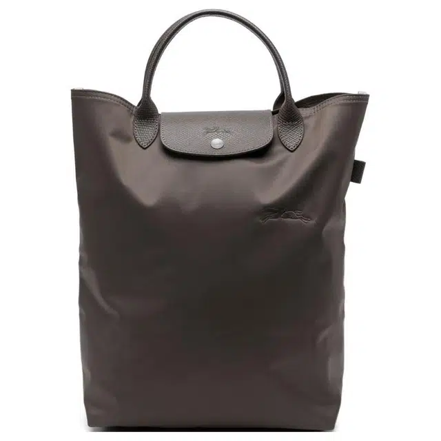 LONGCHAMP Le Pliage Green Logo Tote