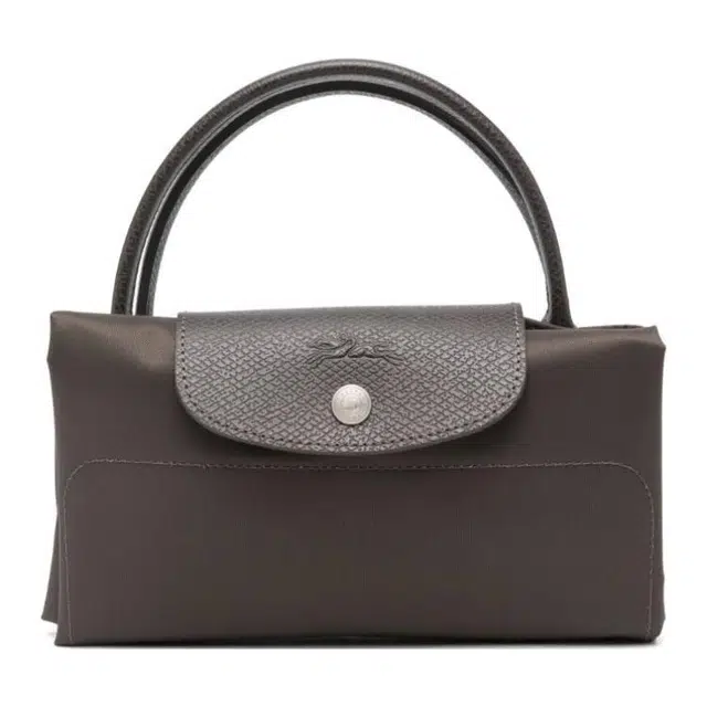 LONGCHAMP Le Pliage Green Logo Tote