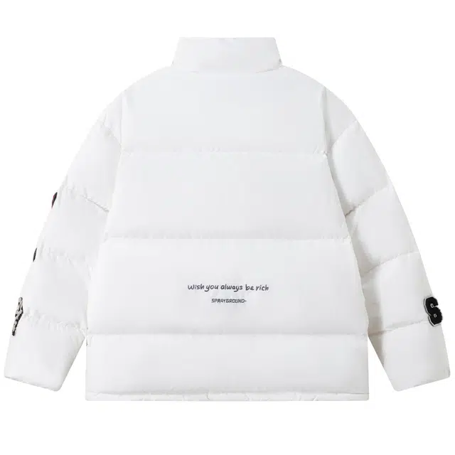 SPRAYGROUND x Money Tree Shark Mouth Down Jacket