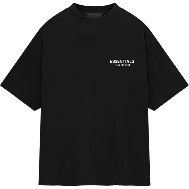 Fear of God Essentials FW24 Holiday Core T-Shirt Meteorite Black