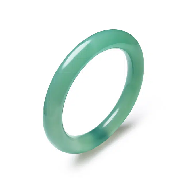 匠锁心玉 新中式 国潮国风 清冷感 古风温婉 小众轻奢高级感 时尚潮流 水润手饰显白#好运 玉髓 手镯 女款