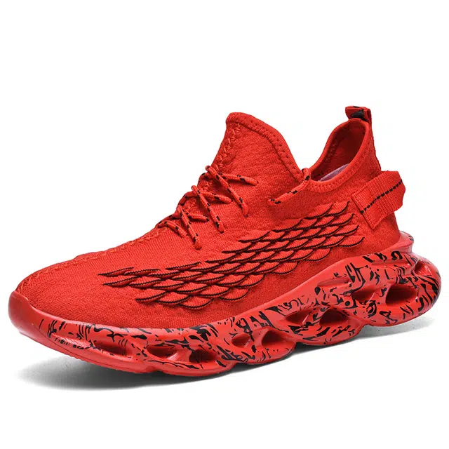 酷丁 潮流时尚百搭小众 减震透气包裹性轻便增高 生活休闲鞋 男款