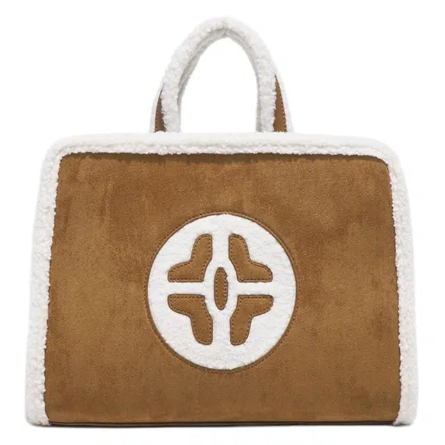 PAYOT Tote Bag Brown/Burgundy