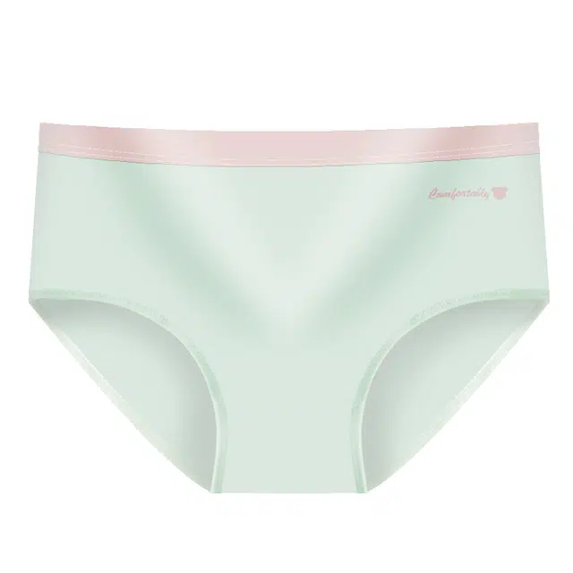 俞兆林 云感绵柔系列 简约印花透气亲肤中腰舒适内裤 女款 组合装