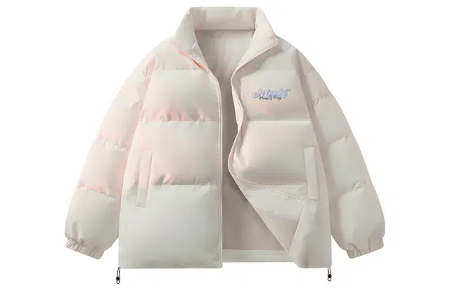 王者荣耀 梦奇款 美式复古加厚面包服立领简约宽休闲舒适棉服 男女同款 清风绿