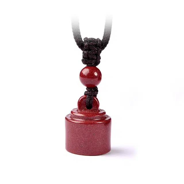 【称心如意】 灵菲 真品紫金砂秤砣轻奢高级感挂件平安吉祥#好运 再造辰砂朱砂 吊坠 男女同款情侣款