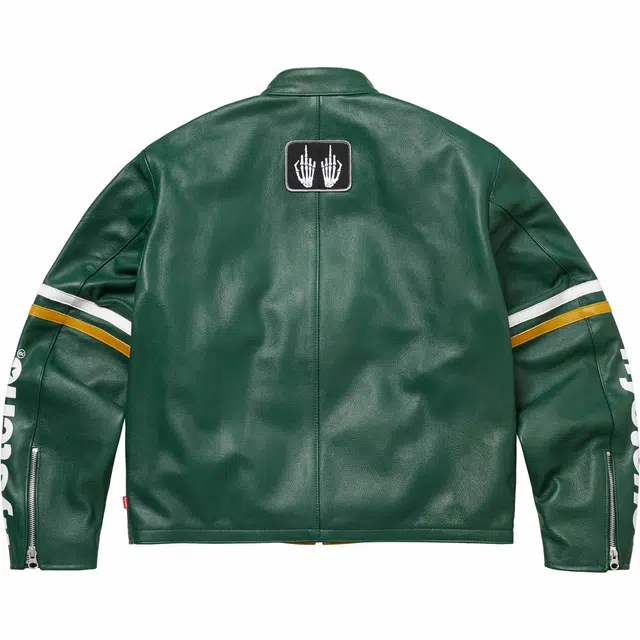 Supreme x HYSTERIC GLAMOUR FW24 WEEK13 Vanson Leather Jacket