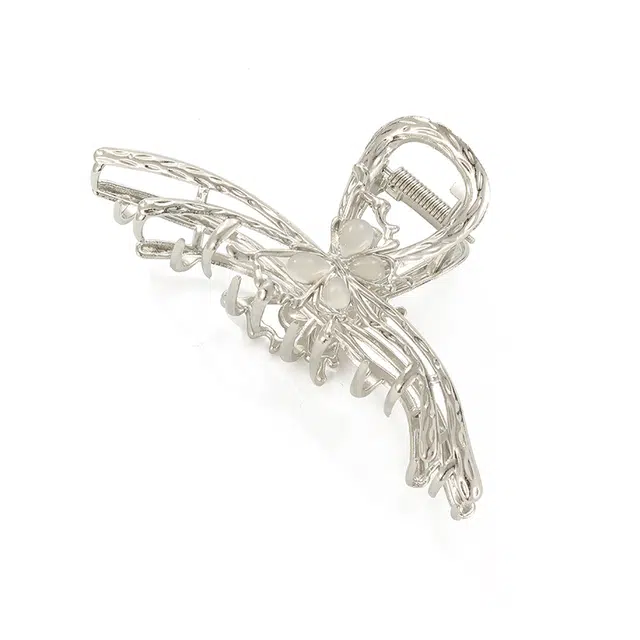 如花梦 新中式清冷蝴蝶 冷淡风高级感气质鲨鱼夹 合金 发夹 女款