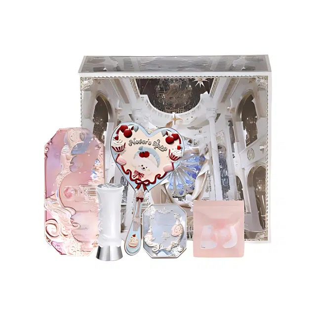 花知晓 月之歌礼盒彩妆套装 易上色持久 六件套