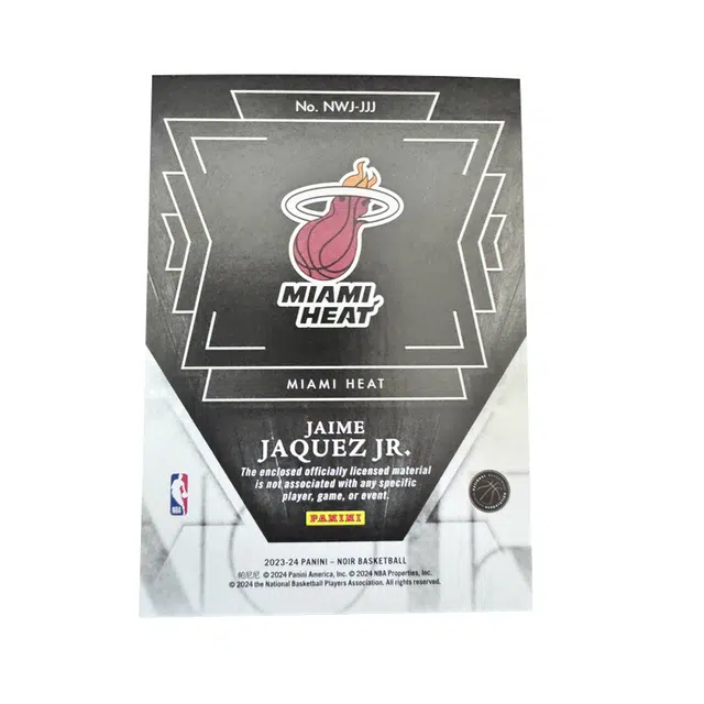 PANINI 2023-24 Noir 4499 RC