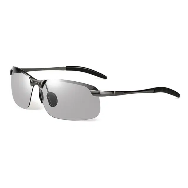 苍木优品 夜视镜开车专用高清成人夜间驾驶防远光灯偏光 铝镁合金 方形 太阳眼镜 男女同款情侣款