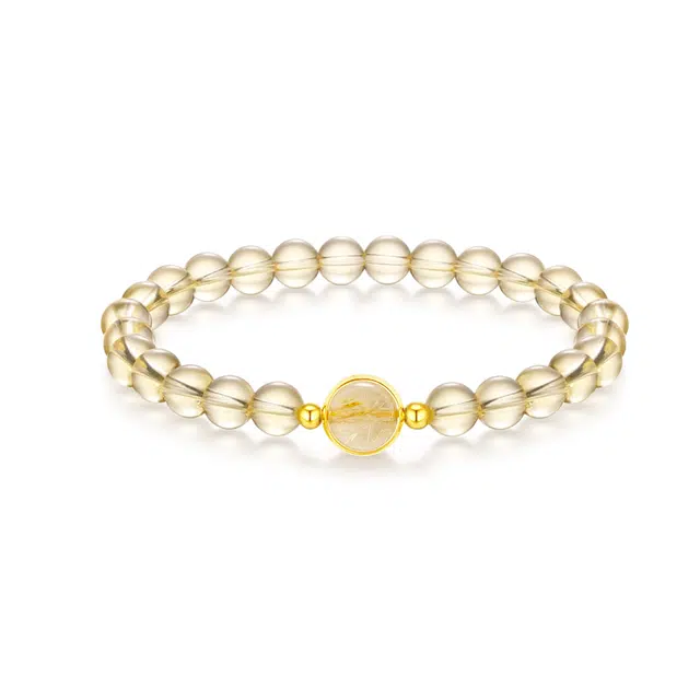 六桂福 福韵金 前程似锦 转运国风招财纳福财富事业健康转运必备 蛇年 本命年转运#好运 水晶 手串 男女同款情侣款