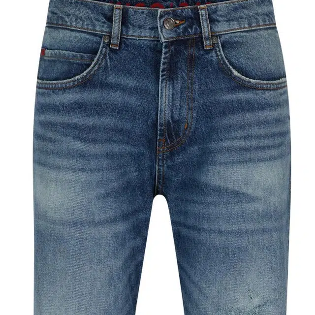 HUGO BOSS Stretch Denim Baggy Jeans